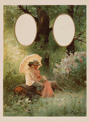 Альбом для фотографий / Худож. В. Овсяников, А. Писемский и др. Российская империя, конец XIX - начало XX вв.